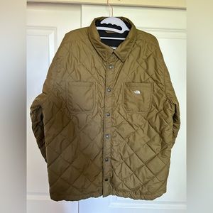 THE NORTH FACE Men's Fort Point Insulated Flannel Green XL Ski Jacket